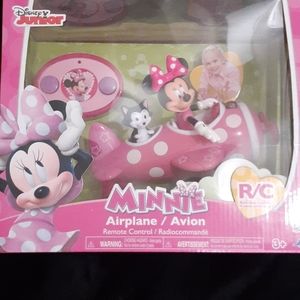 Didney character. Minney mouse toy plane